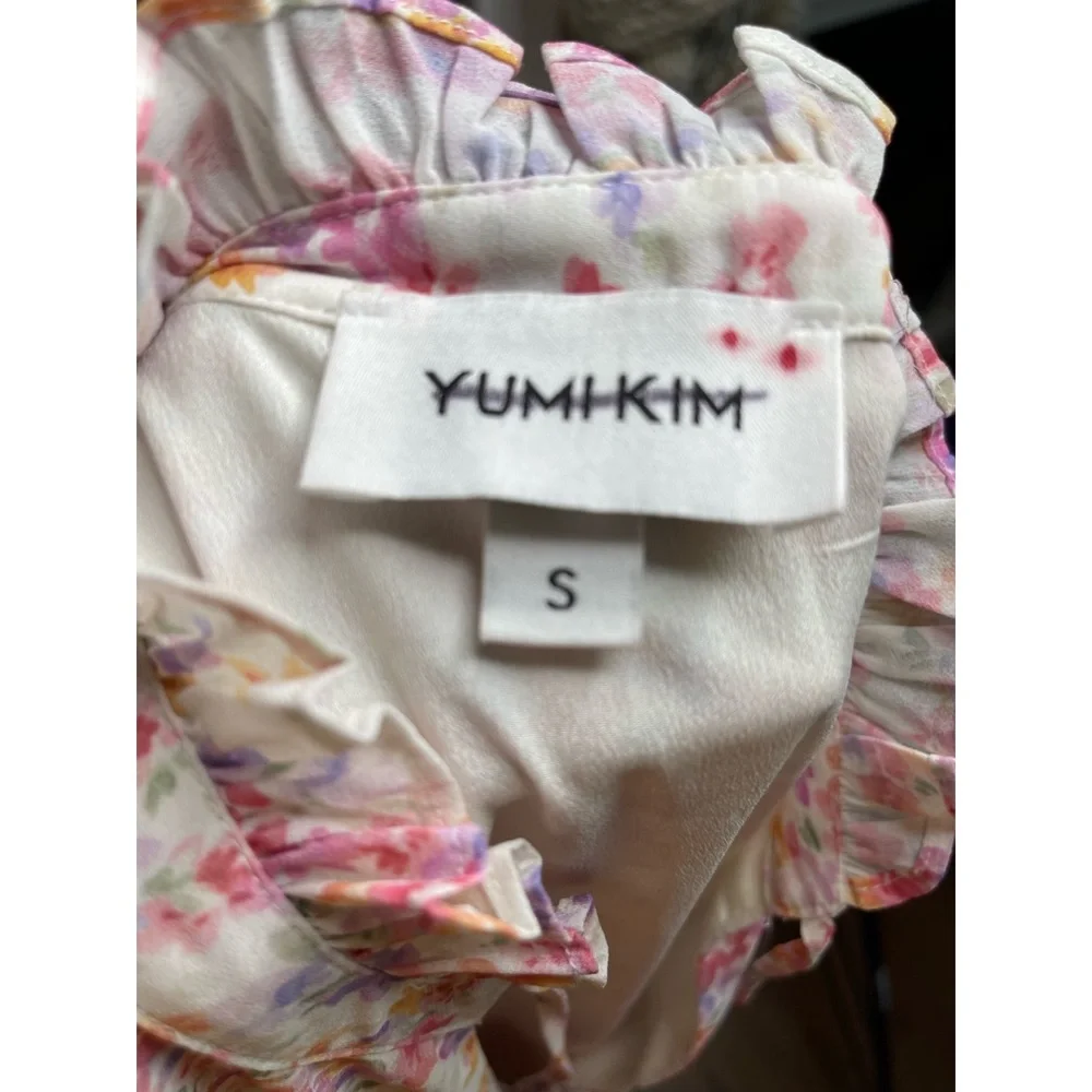 Anthropologie Yumi Kim Jenna Ruffled Mini Dress - Picture 7 of 7